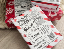 Load image into Gallery viewer, Christmas Shipping Labels
