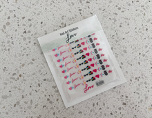 Load image into Gallery viewer, Love Nail Art Stickers
