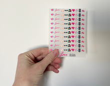Load image into Gallery viewer, Love Nail Art Stickers
