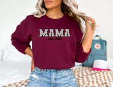 Load image into Gallery viewer, Customizable Mama Sweatshirt
