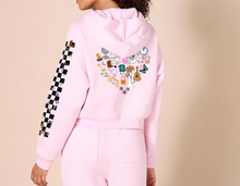 Load image into Gallery viewer, Eras Checkered Cropped Hoodie
