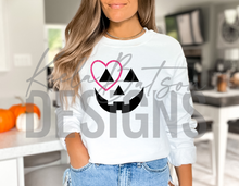 Load image into Gallery viewer, Pumpkin Lover Face - Gildan Sweatshirt
