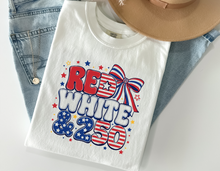 Load image into Gallery viewer, Red White and 250 4th Of July Shirt
