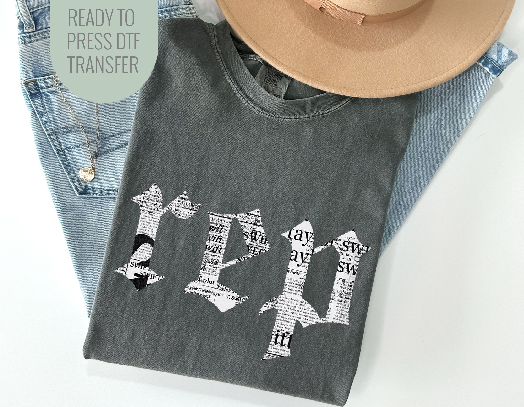 Rep Paper Rep Newspaper DTF Print – Kaela Batson Designs LLC