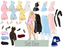 Load image into Gallery viewer, Sabrina Carpenter Magnet Paper Doll Set One
