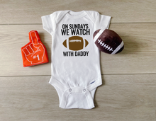 Load image into Gallery viewer, On Sundays We Watch Football With Daddy SVG
