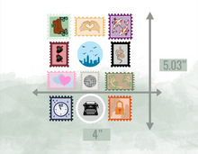 Load image into Gallery viewer, Eras Stamp Set UV DTF Decal
