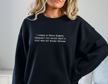 Load image into Gallery viewer, I Relate to Steve Rogers Sweatshirt
