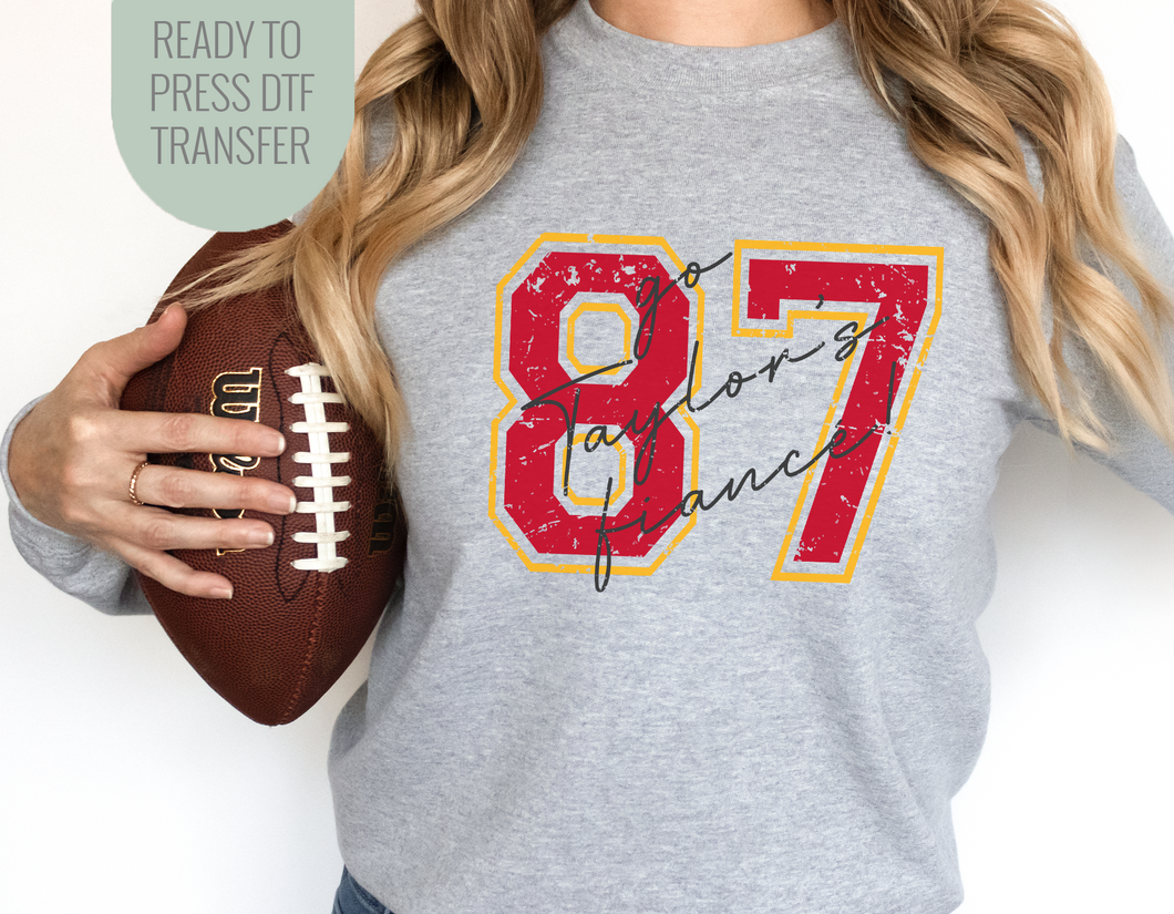 Go Taylor's Fiance DTF Print