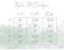 Load image into Gallery viewer, Taylor Tot Cardigan
