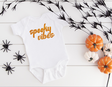 Load image into Gallery viewer, Spooky Vibes Halloween Onesies®
