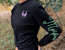 Load image into Gallery viewer, Maleficent Signature Adult Long Sleeve Shirt
