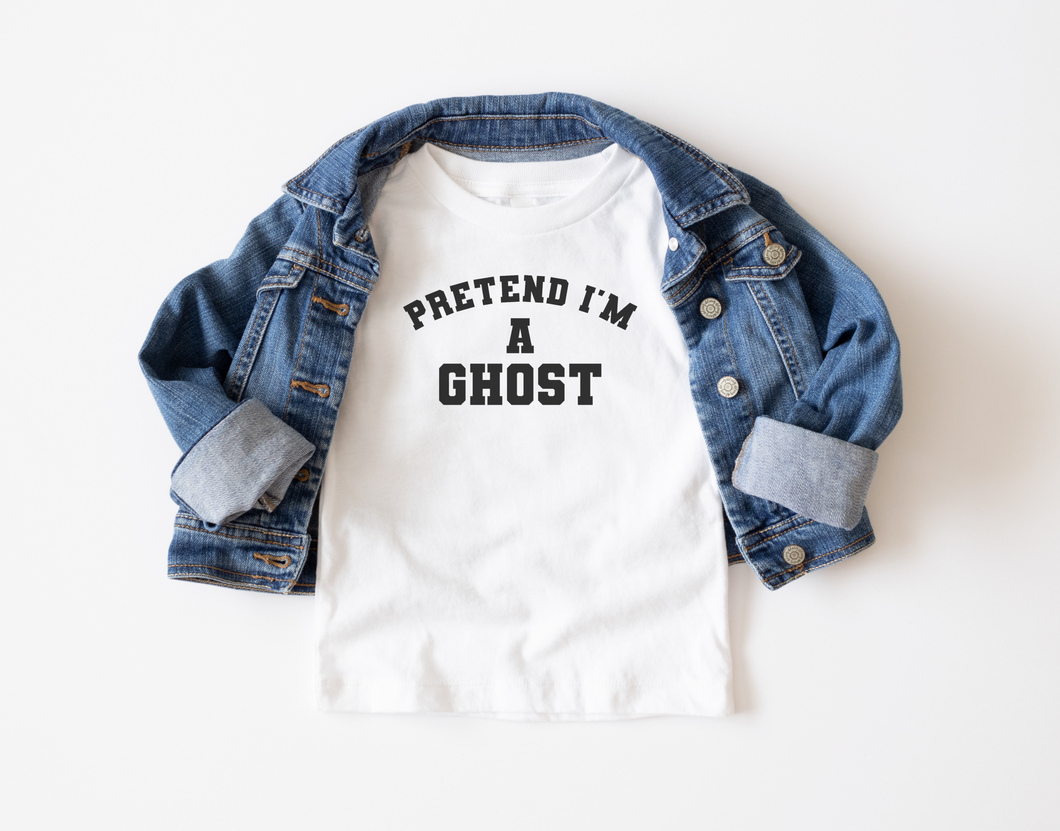 Pretend I'm a Ghost Toddler Shirt