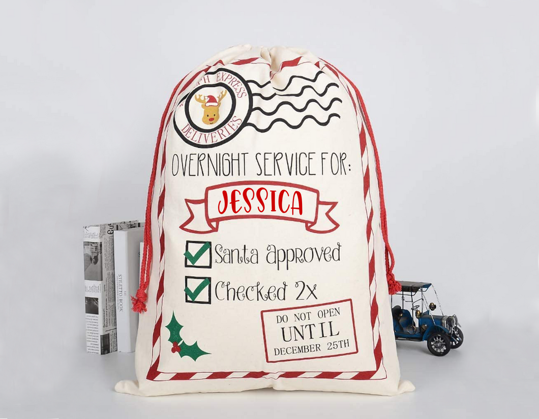 Personalized Santa Sack