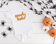 Load image into Gallery viewer, Spooky Babe Halloween Onesies®
