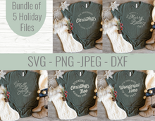 Load image into Gallery viewer, Christmas Song Bundle SVG
