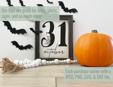 Load image into Gallery viewer, Farmhouse Halloween Sign SVG
