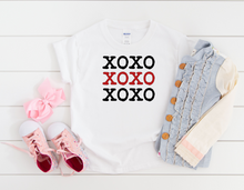 Load image into Gallery viewer, XOXO Valentine Toddler Shirt
